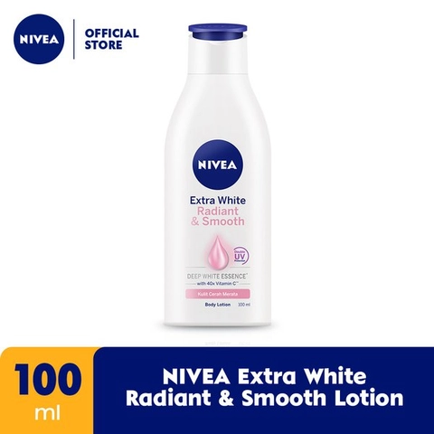 Nivea - NIVEA Extra White Radiant & Smooth Body Lotion 100ml
