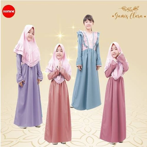 Nomine - Gamis - Clara - Set Khimar