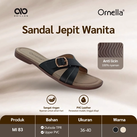Odillon - Ornella - MI 83 / Sandal Slip On Wanita