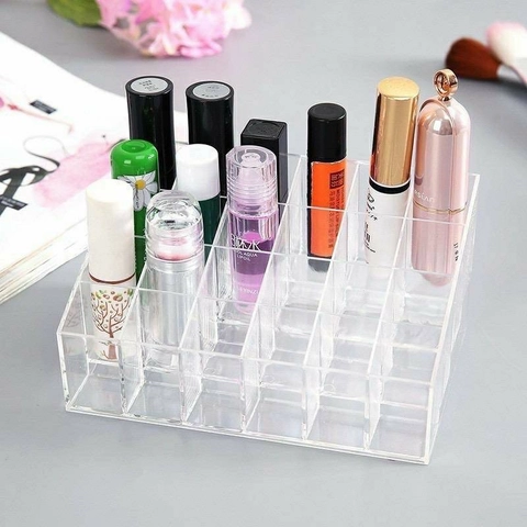 [PO] Orderpedia Kitchen - Tempat Lipstik Akrilik 24 SLOT Serbaguna