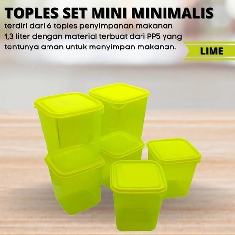 [PO] Orderpedia.id - Toples Set Mini Minimalis