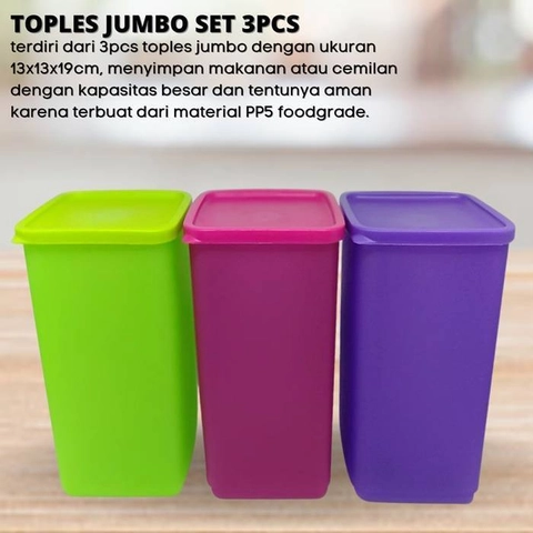 [PO] Orderpedia Kitchen - Toples Jumbo Set 3pcs