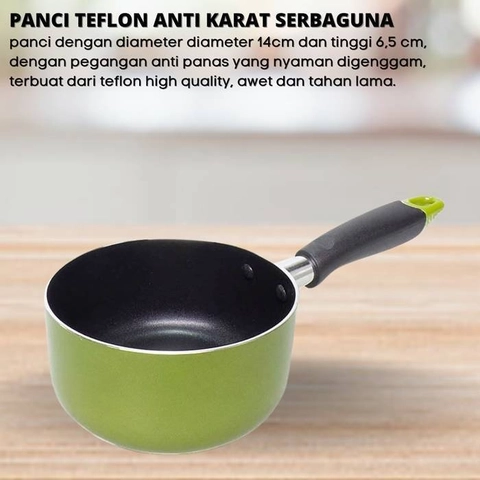[PO] Orderpedia Kitchen - Panci Teflon Anti Karat Serbaguna