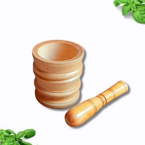 [PO] Orderpedia Kitchen Tumbukan Kayu Mini Antik Serbaguna