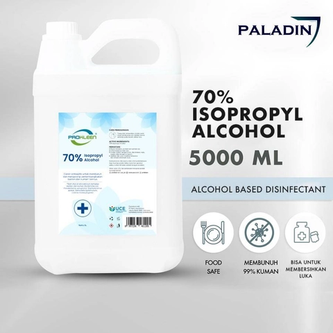 Paladin Bandung - Isopropyl Alcohol Medis PROKLEEN 5L