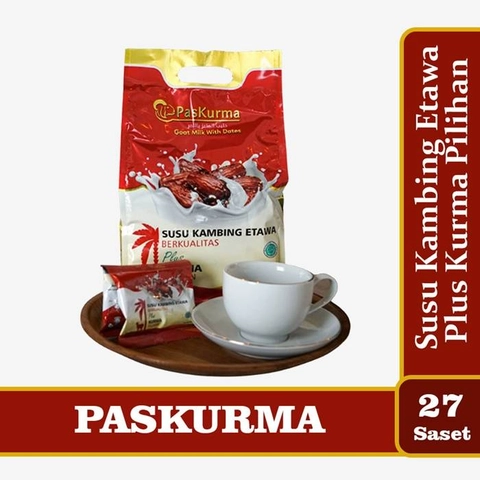 Paskurma - Susu Kurma 27 Sachet beli 5 gratis mini gold