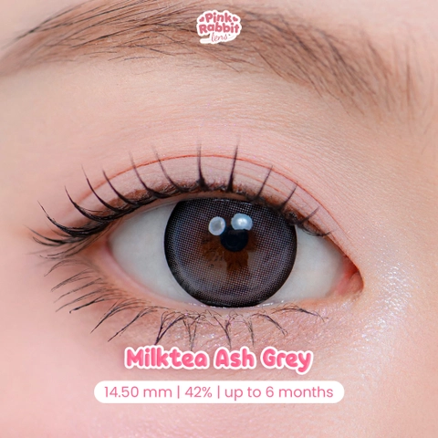 PinkRabbit Lens - PINKRABBIT SOFTLENS MILKTEA ASH GREY