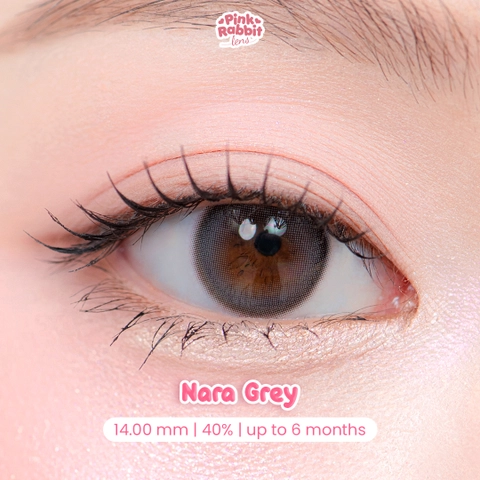 PinkRabbit Lens - PINKRABBIT SOFTLENS NARA GREY