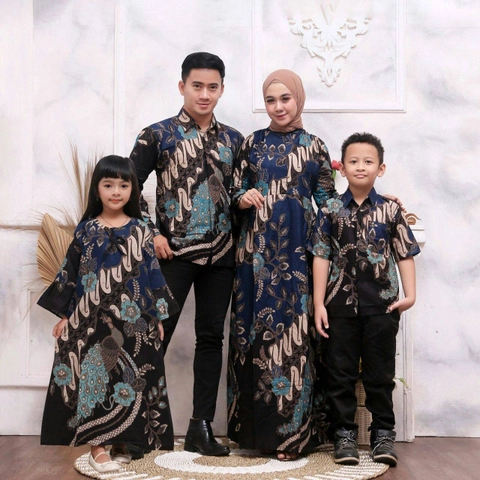 Rambe Batik Indonesia - Couple Seragam Batik Sarimbit Keluarga - Boleh Beli Pisah - A3