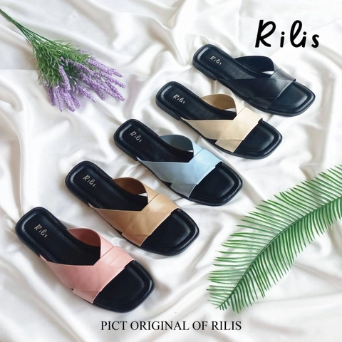 Rilis - Sandal Flat Wanita Starla (Rilis 38)