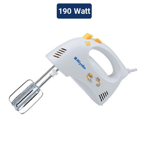 Rizki Electronics - HAND MIXER HM-620 WHITE MIYAKO