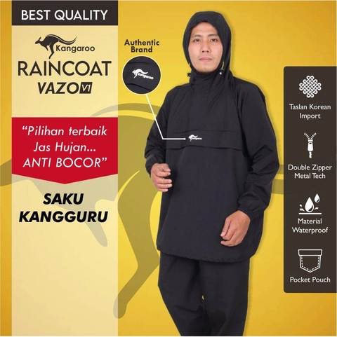 Raincoat - Jas Hujan Raincoat Setelan Mantel Kangguru