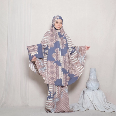 Sakura Baru SUB - Mukena Maxmara Corak 2 in 1