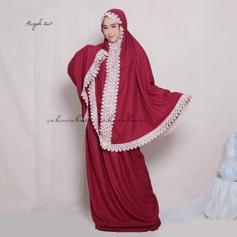 Sakura Baru - Mukena Aisyah 2 in 1