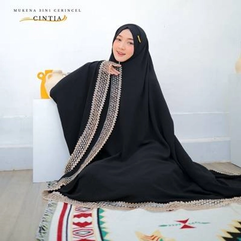 Sakura Baru - Mukena Crinkle Cintia Super Jumbo 3in1