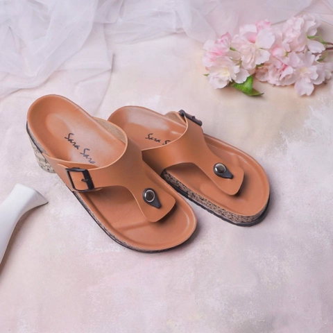 SandalKoo - Sandal Leony Casual Brown