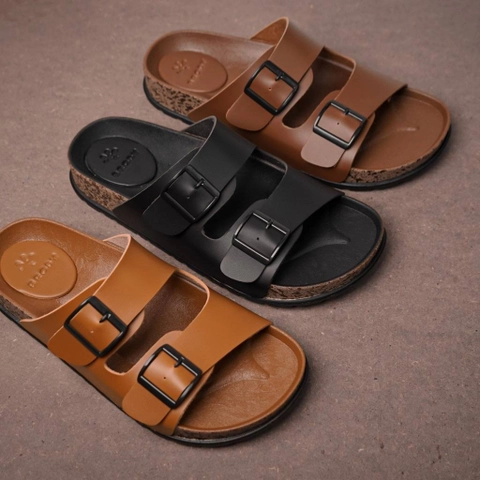SandalKoo - Sandal Brody Bravo Pria Casual Mocca