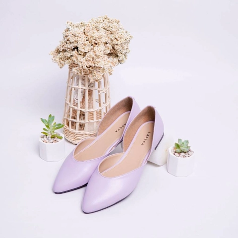 SandalKoo - Aileen Flatshoes Lapepa Lilac