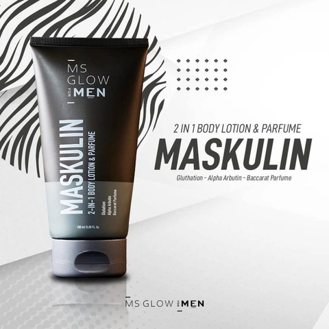 EVM Stockist - MS Glow Jatim - MS Glow For Men Maskulin 2 In 1