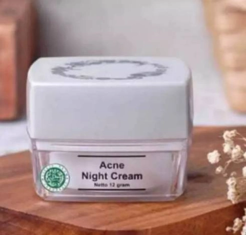 EVM Stockist - MS Glow Jatim - MS Glow Acne Night Cream