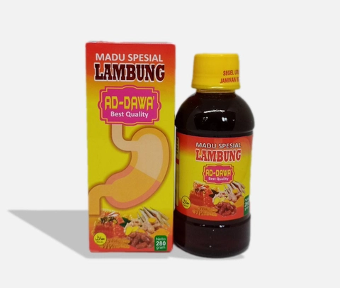 Madu Spesial Lambung Addawa - Atasi Masalah Lambung - Kronis - Gerd