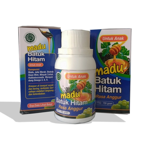 Madu Batuk Hitam Rasa Anggur Eliman
