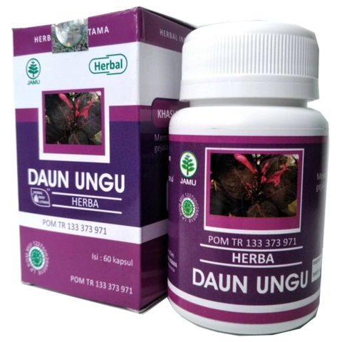 Daun Ungu Herba Mengatasi Wasir & Sembelit