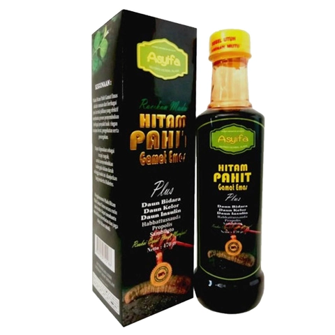 Racikan Madu Hitam Pahit Gamat Emas Asyifa