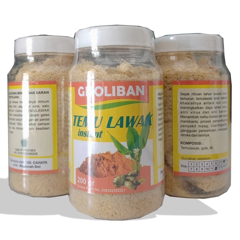 Serbuk Temulawak Gholiban
