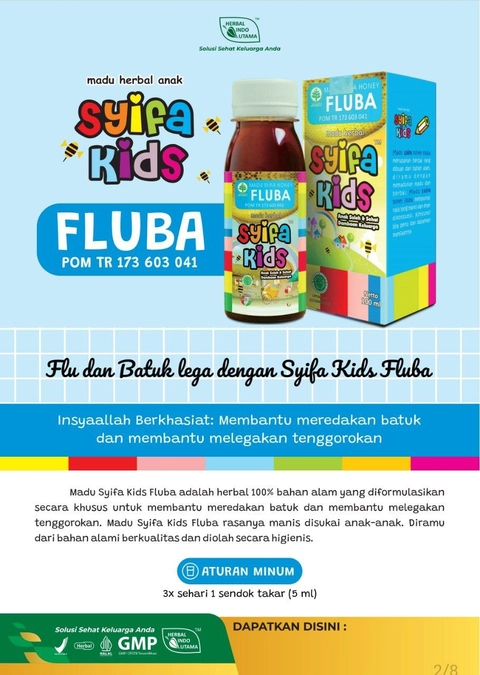 MADU SYIFA KIDS FLUBA