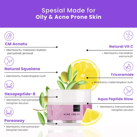 EVM Stockist - Scarlett Whitening - Acne Cream (24pcs)