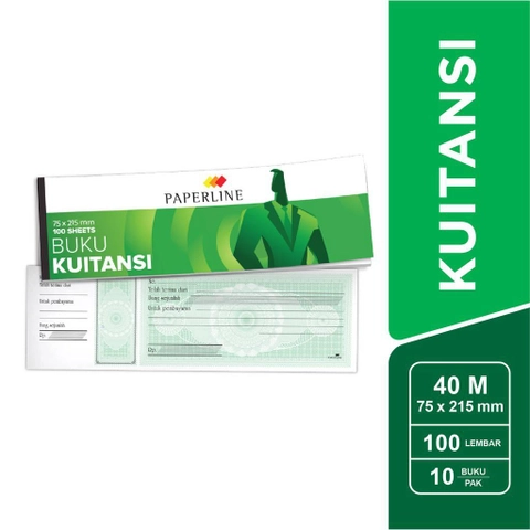 Sinar Dunia - Paperline Kuitansi 40 M