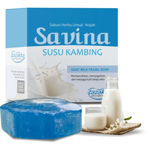 NABAWI HERBAL - Sabun Savina Sabun Cuci Muka Pembersih Wajah 50gr