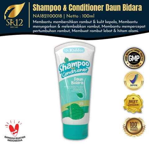 SR12 Herbal Skincare - Shampoo Dan Conditioner Daun Bidara