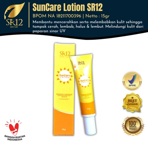 SR12 Herbal Skincare - Suncare Lotion
