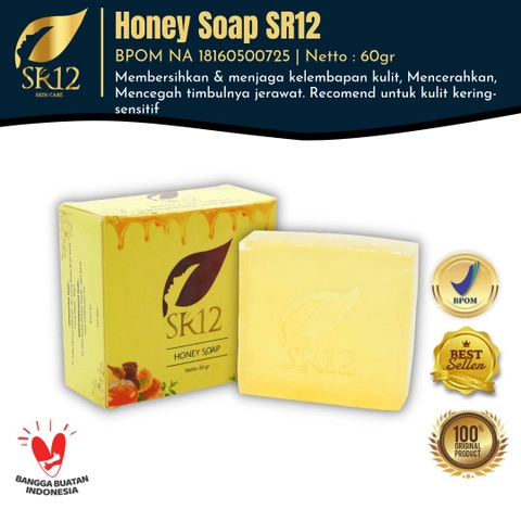 SR12 Herbal Skincare - Honey Soap