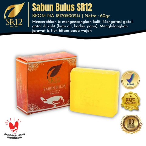 SR12 Herbal Skincare - Sabun Bulus