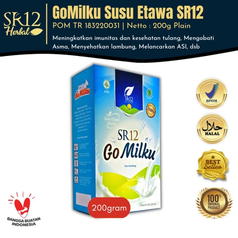 SR12 Herbal Skincare - GoMilku Susu Kambing Etawa