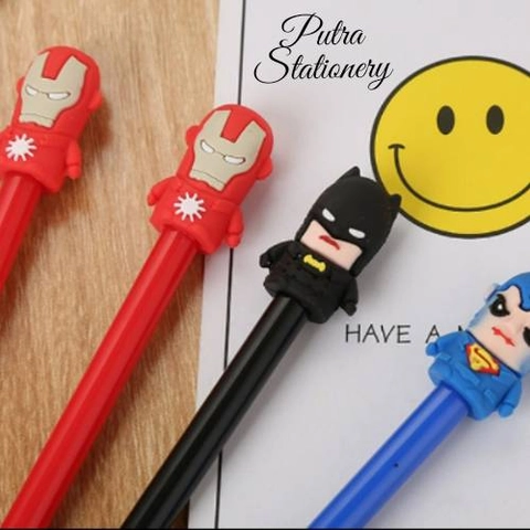 Putra Stationery - Pulpen Gel - Superhero