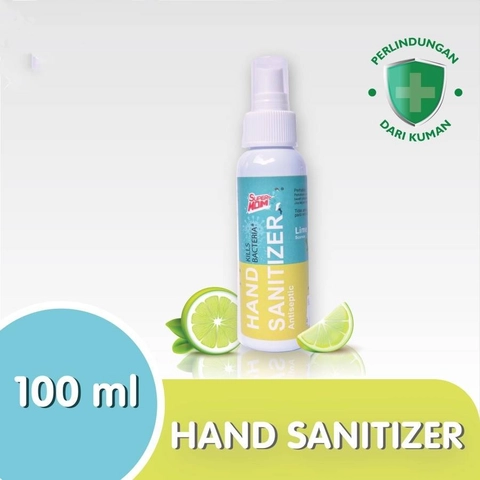 SuperMOM - Hand Sanitizer Antiseptik 100 ML Spray Cair KEMENKES Aman