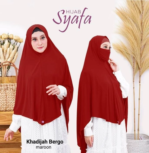 Syafa Hijab - Khadijah Bergo XL