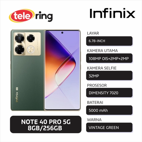 TELE RING - HP INFINIX X6851 NOTE40 PRO 5G