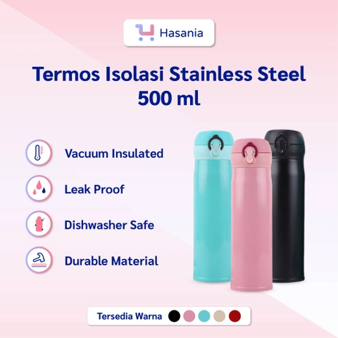 Hasania Home - Botol Minum Stainless