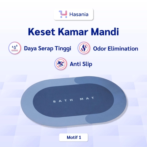 EVM Stockist - Hasania Home Keset Kamar Mandi 40cm x 60cm