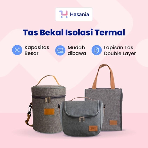 EVM Stockist - Hasania Home - Tas Bekal Insulasi Termal - Silinder