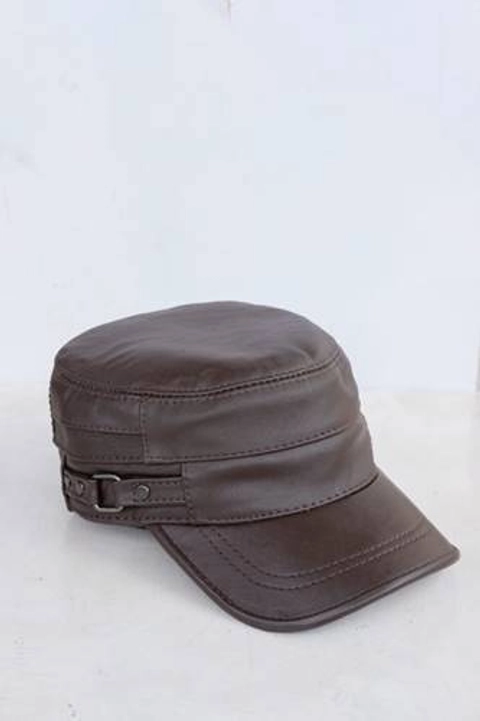 Toko Sinar Garut - Topi Kulit Asli Model Komando