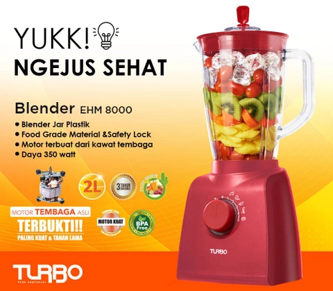 Turbo - Blender Heavy Duty EHM8000