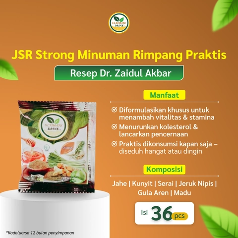 Ultimate Drink - ULTIMATE DIRNK - Strong Minuman Rimpang Praktis Tinggal Seduh 36pcs per 20gram