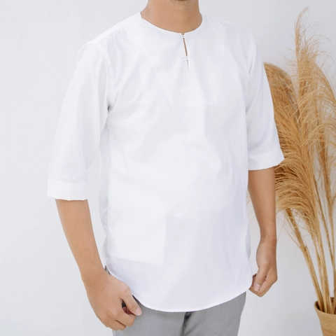 Umair - Baju Koko Kurta Umair Putih