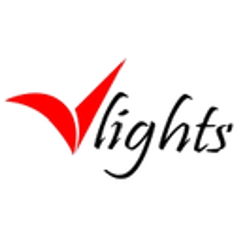 V Lights logo